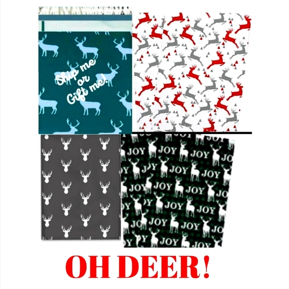 Other - Poly mailer 10x14 Deer Set